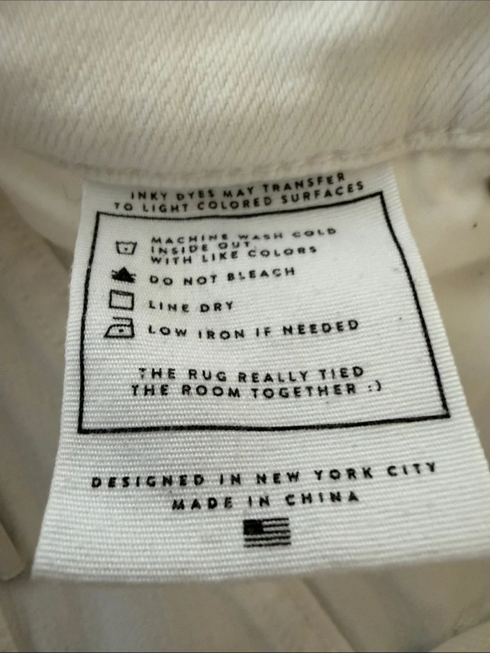 AYR “The Sure Sure” White Frayed Hem Women's Denim Shorts 25